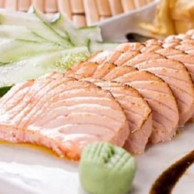 Sashimi Salmão massaricado 5 und.