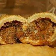 Empanada de carne dulce