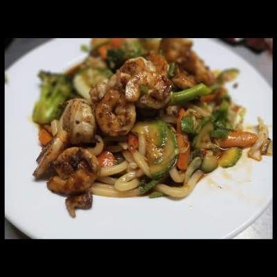 Teppa Udon de Camarón