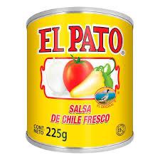 Salsa De Chile Fresco El Pato 225g