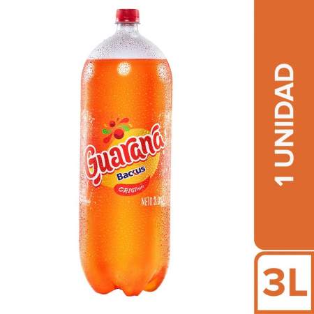 Gaseosa Guarana Botella 3L