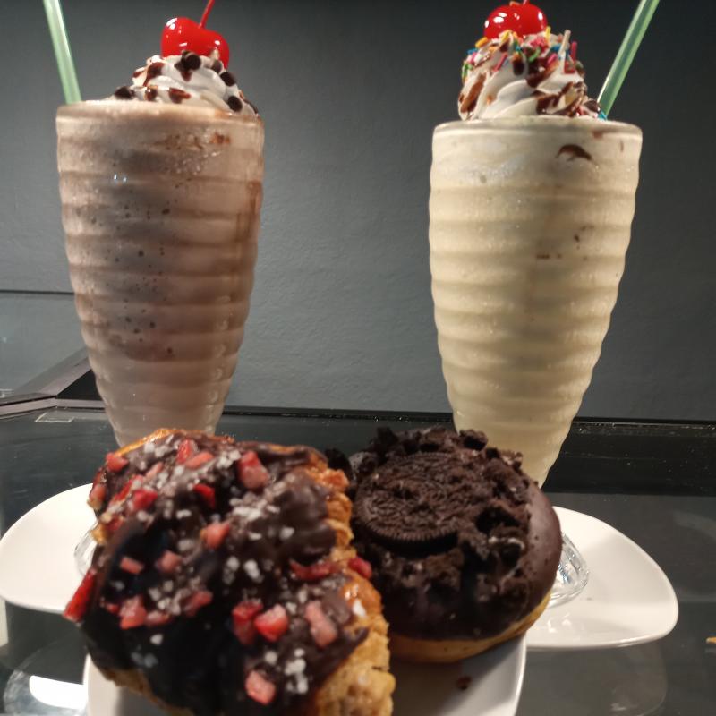 Malteada de fresa