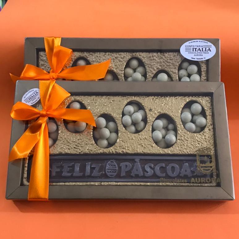 Caixa Feliz Páscoa (Ovinhos Brancos Crocantes) $ 29,90