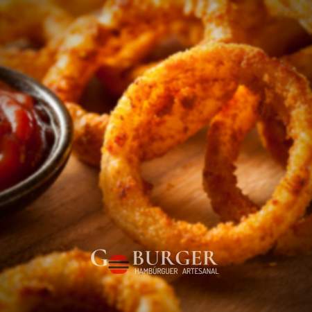 ONION RINGS - ANÉIS DE CEBOLA EMPANADA