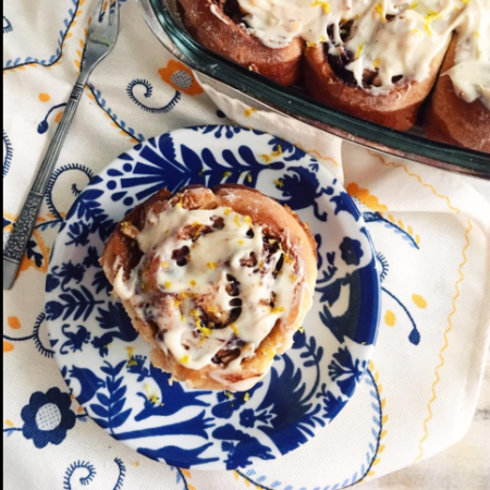 Rollitos de Canela y naranja