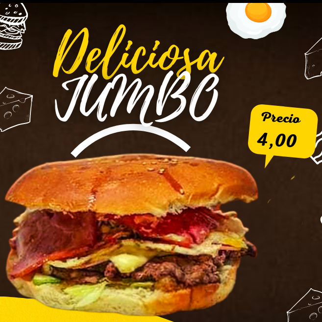 Hamburguesa Jumbo