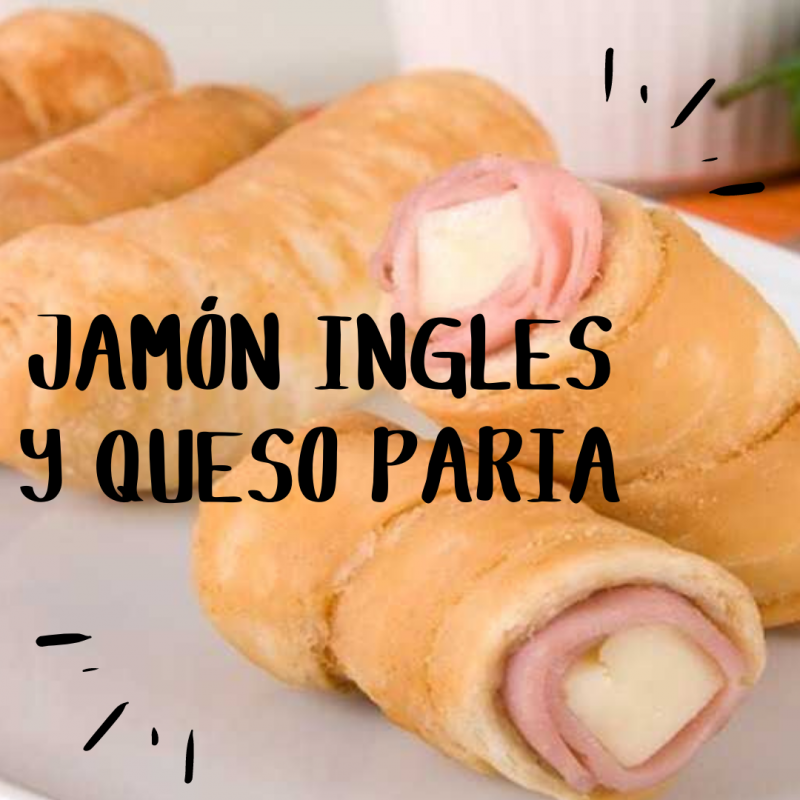 Teque de Jamón Ingles & Queso Paria Fritos