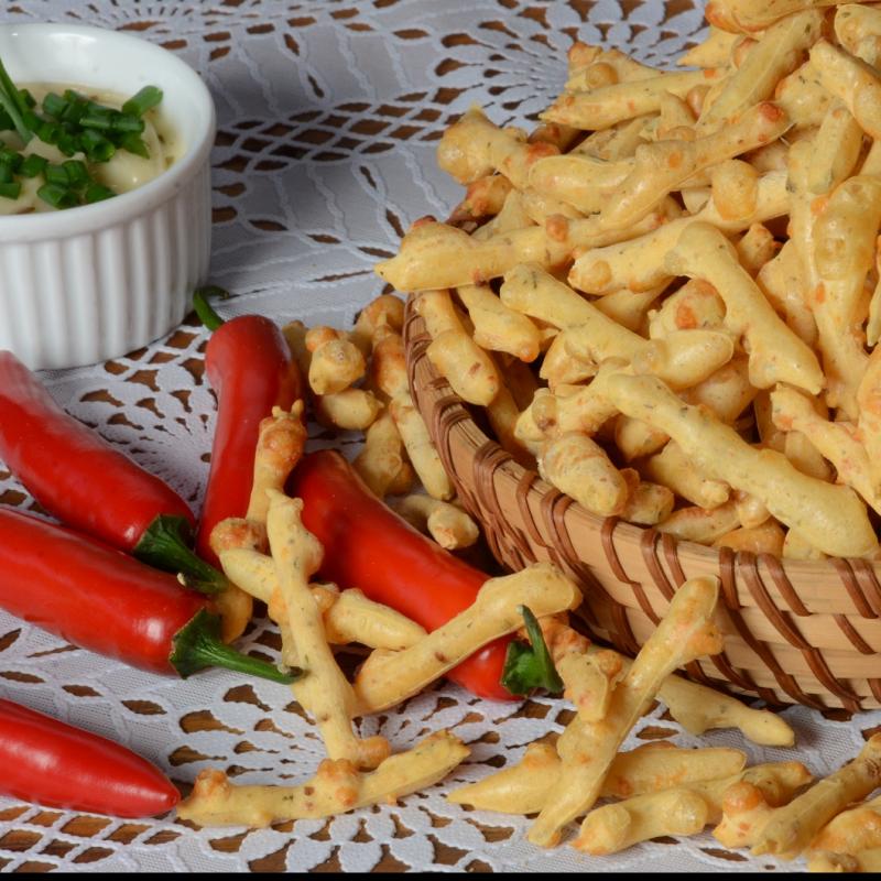 285 - Biscoito de Parmesão com Pimenta (100g)