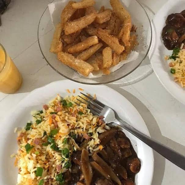 FRANGO ACEBOL+YAKIMESHI+MACAXEIRA