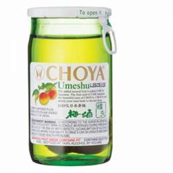 CHOYA W/FRUIT UMESHU x 50ml (CUP)