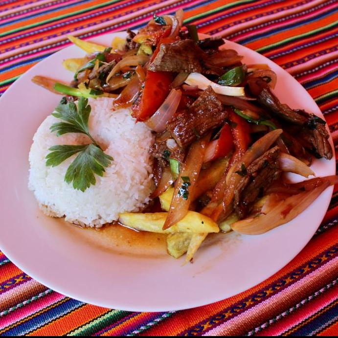 Lomo saltado de lomo fino