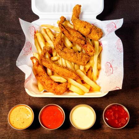 PAPAS CON POLLO MEDIANAS
