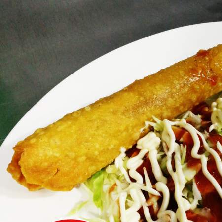 Taco solo con repollo