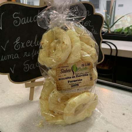 Biscoito de Polvilho e Parmesão