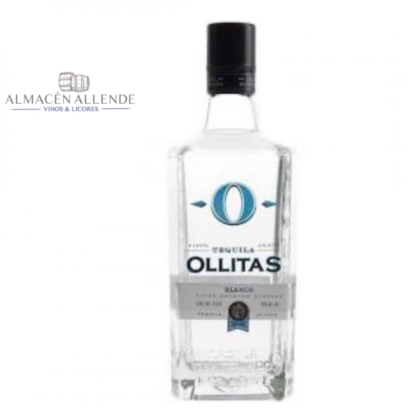 Tequila Ollitas Blanco 750ml