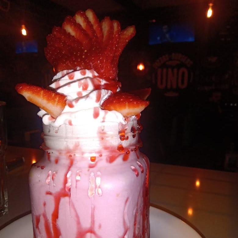 Milk Shake Morango