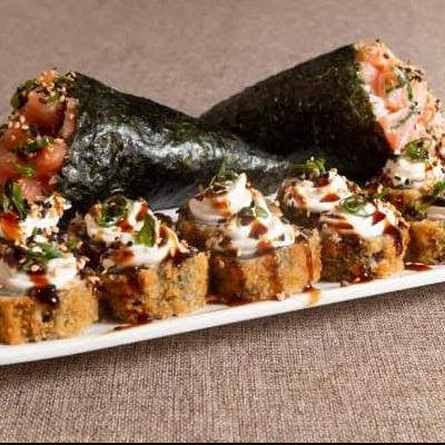 2 temakis   Filadélfia + 30 hots