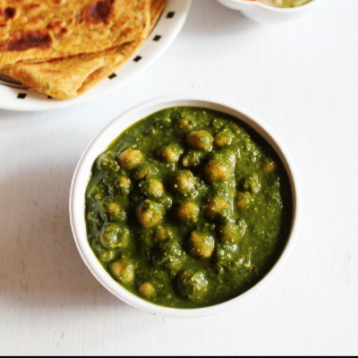 Chole Palak