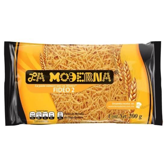Pasta Fideo 2 La Moderna 200g