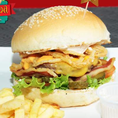 Dodge (diferencial: picles e cebola crispy)