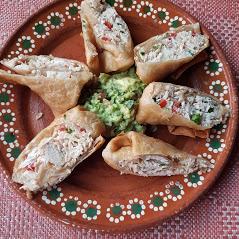 Chimichangas de Pollo