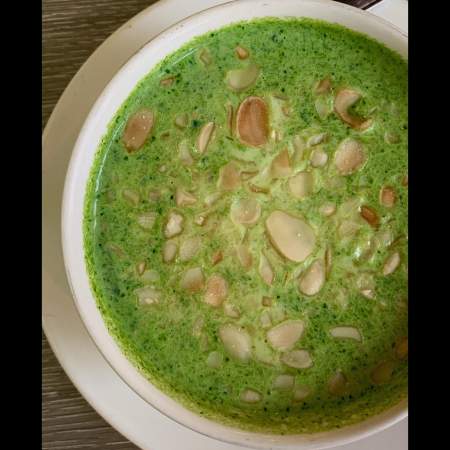 CREMA DE BERROS Y ALMENDRAS