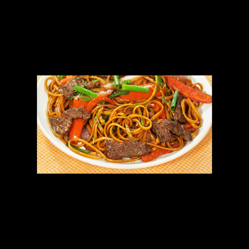 Tallarin Saltado Criollo de Pollo