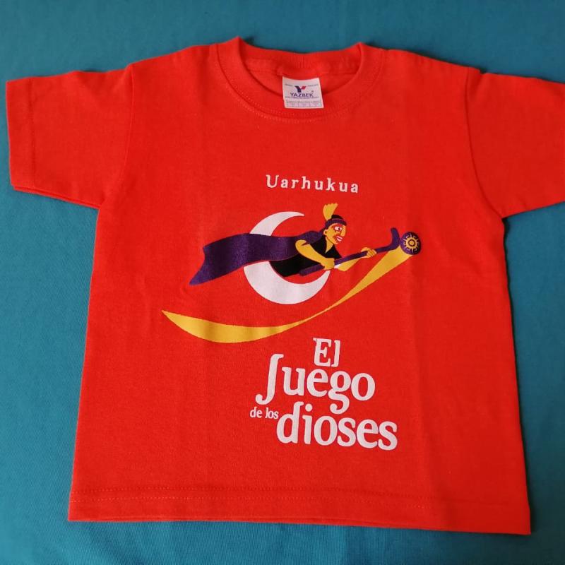 Playera para niño el juego de los dioses