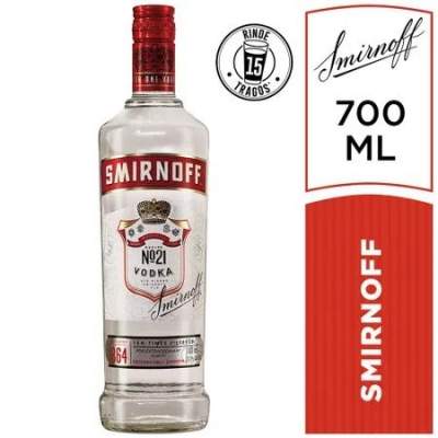 Vodka Smirnoff Botella 700ml