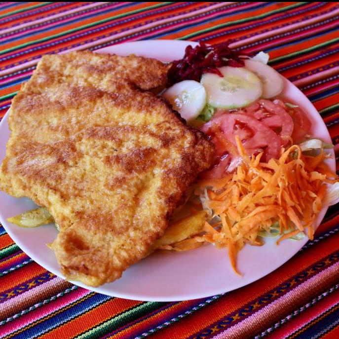 Milanesa de pollo