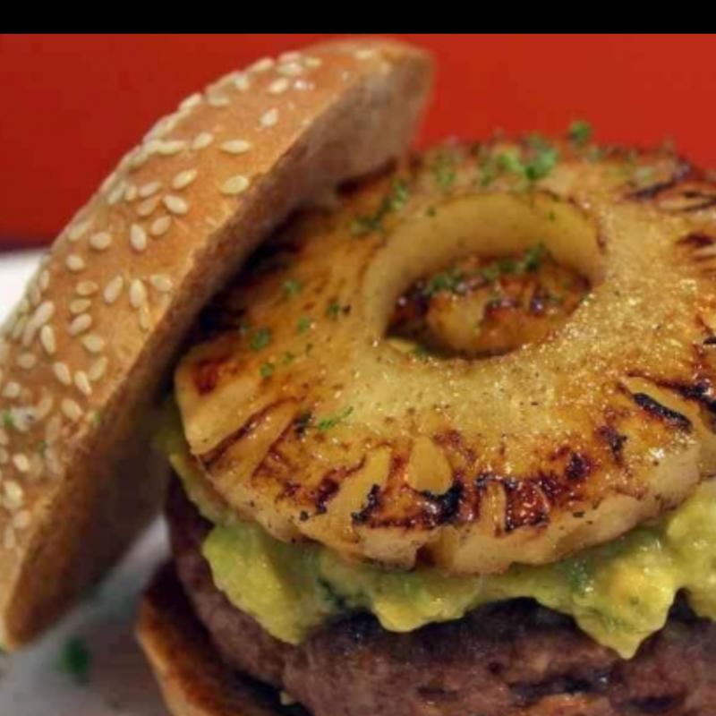 Hamburguesa Hawaiana