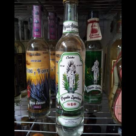 Mezcal de Agave Cuishe "Orgullo Zapoteco" 500 ml