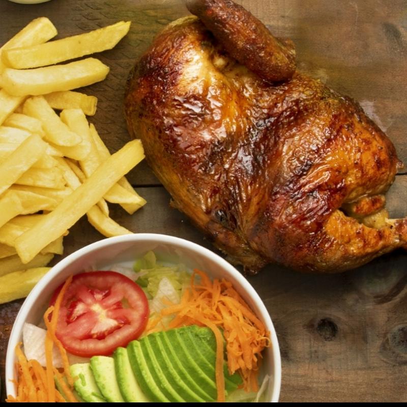 Medio Pollo Asado