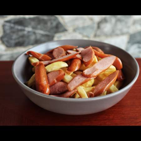 SALCHIPAPA FRANKFURTER