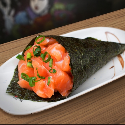 Temaki Salmão simples