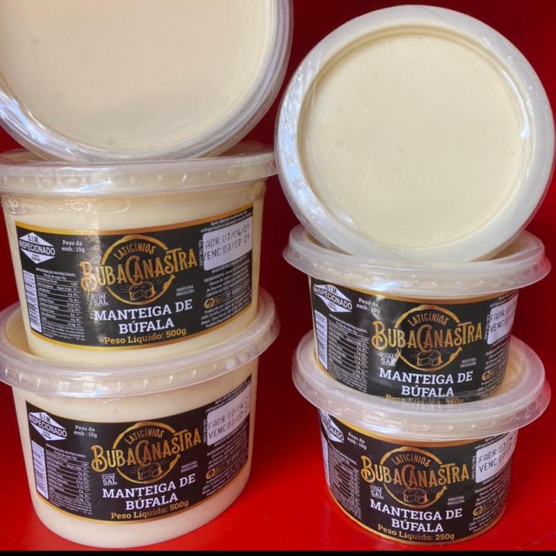-408-MANTEIGA DE BÚFALA 500g $20,60