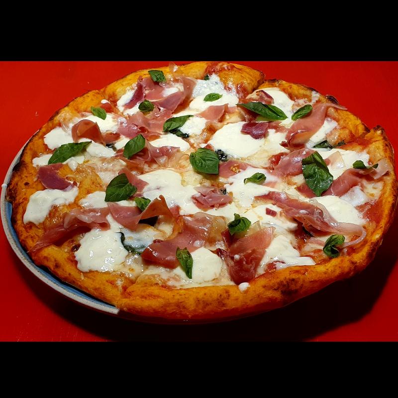 2 Pizzas Burrata