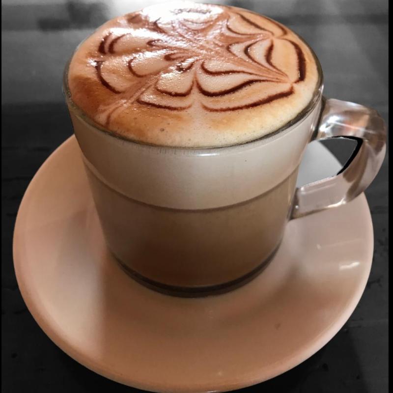 Capuchino de Mazapán