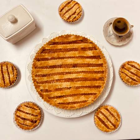 Pastel de Jamón y queso