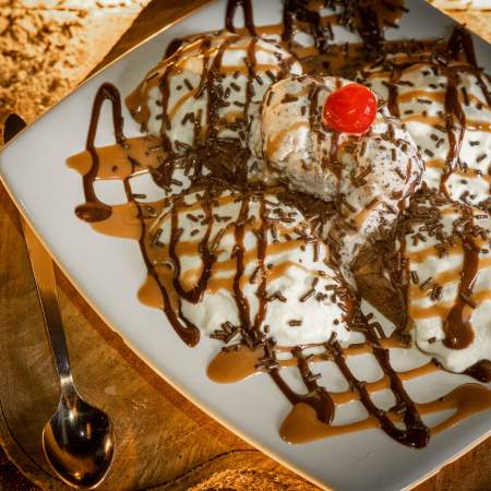 Brownie caliente