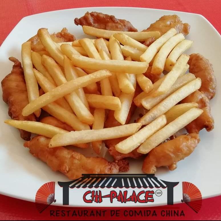 CAMARONES CON PAPAS