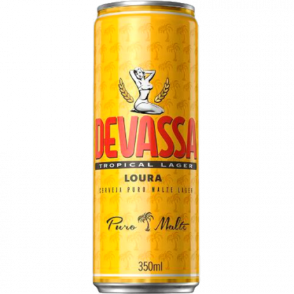 Cerveja devassa lata 350