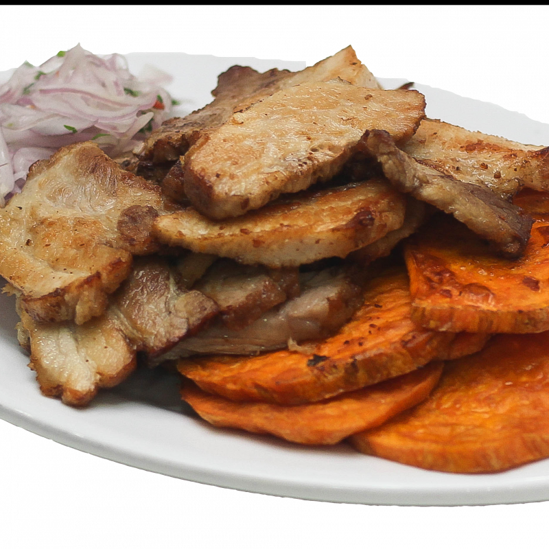 Porción de Chicharrón
