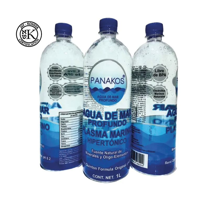 Agua De Mar Profundo - Plasma Marino Hipertónica 3 Litros