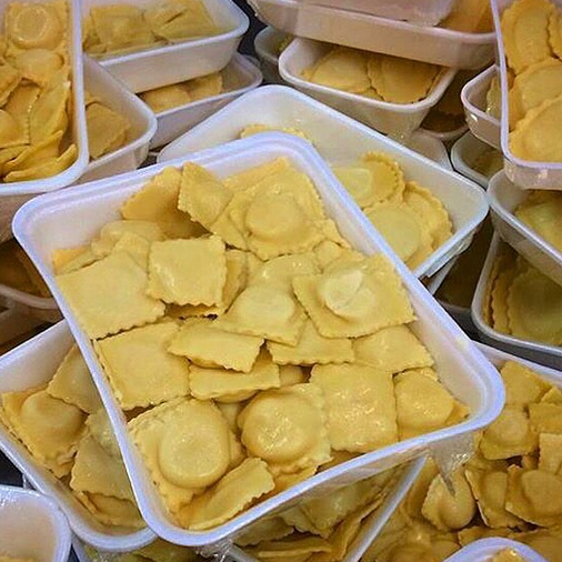 Ravioli de queijo de cabra 500g