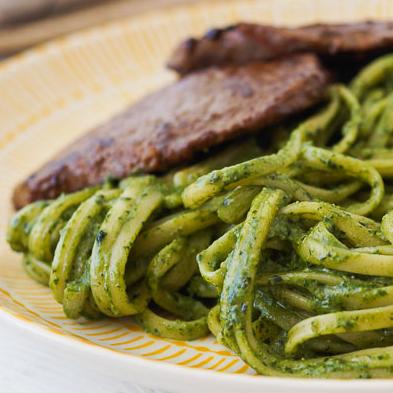 FETTUCCINI  AL PESTO