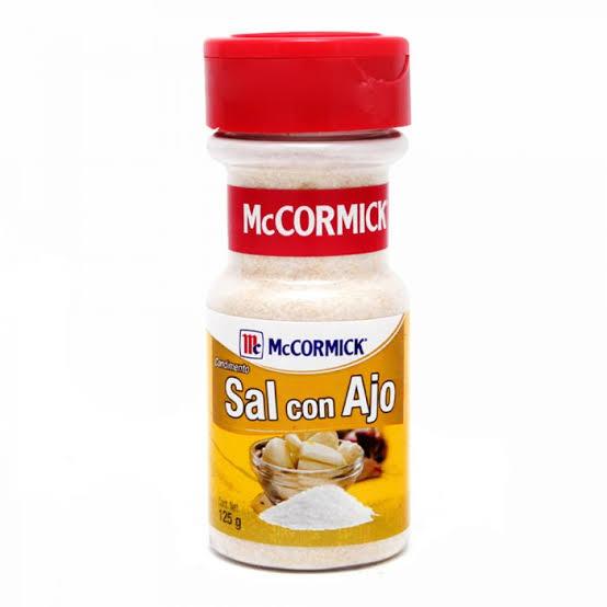 Sal con ajo McCormik 125 g