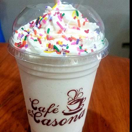 Frappe chocolate Blanco