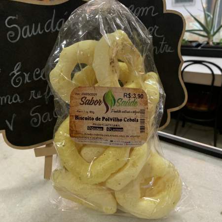 Biscoito de Polvilho e Cebola