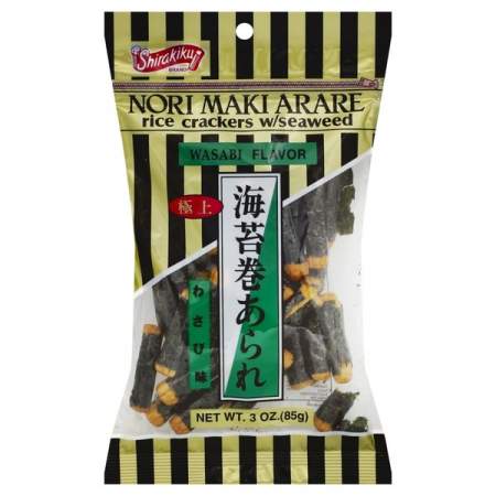 NORI MAKI ARARE CON WASABI 85 Gr
